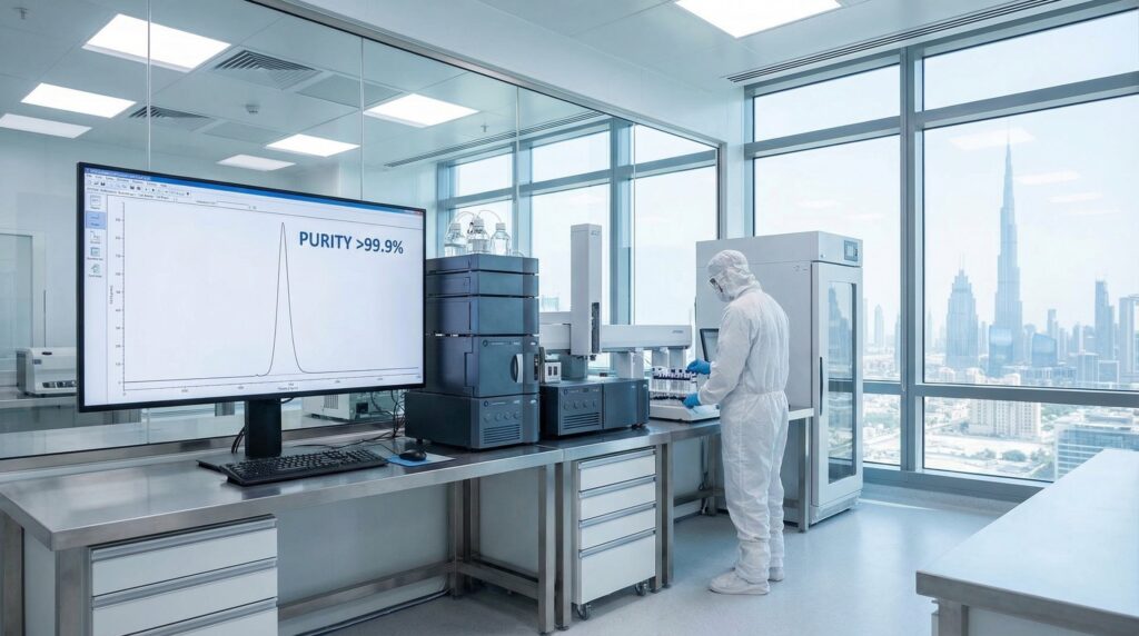 HPLC Tested Peptides UAE: COA and Purity Verification Checklist
