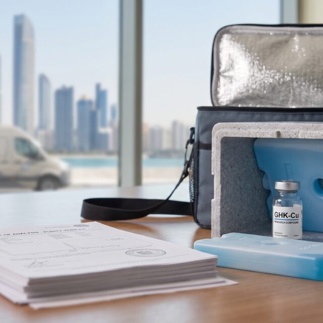 Procuring GHK-Cu in Abu Dhabi: Local Logistics, Purity Verification & Procurement Strategies