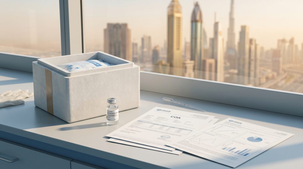 Buy Ipamorelin GCC: Purity, COA, and Cold-Chain Delivery Guide