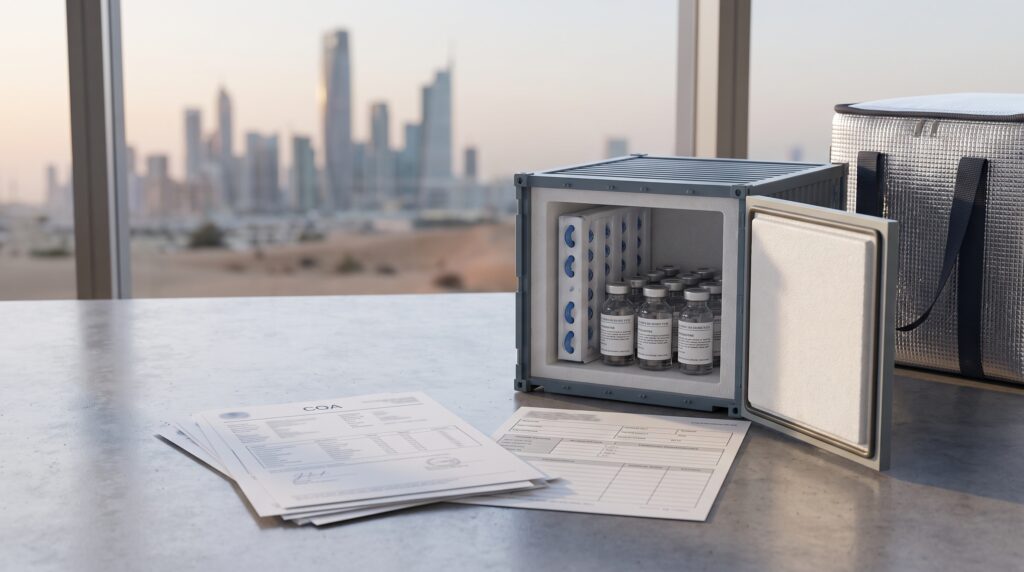 Buy Sermorelin in Abu Dhabi: COA & Delivery Guide