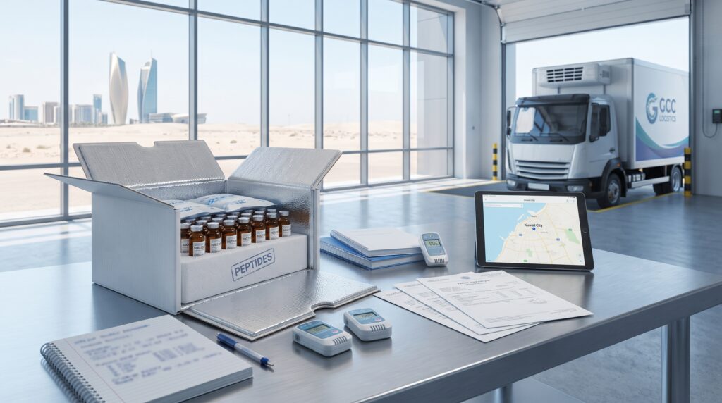 Cold Chain Peptide Delivery in Kuwait: Logistics & Handling Guide