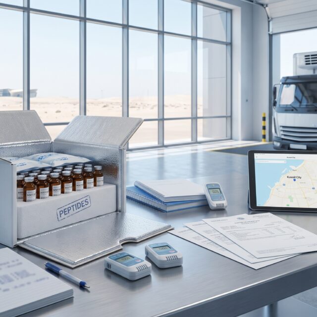Cold Chain Peptide Delivery in Kuwait: Logistics & Handling Guide