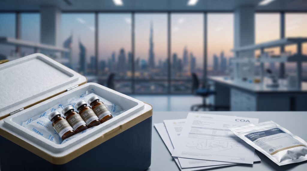 How to Buy TB-500 in Qatar: Purity Checks, Customs Validation, and GCC Logistics
