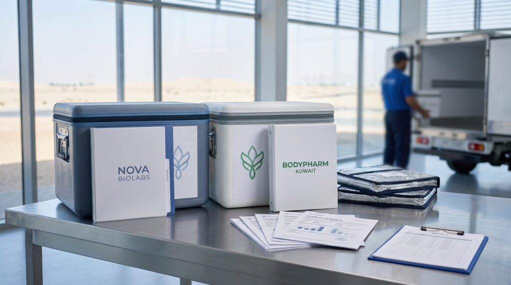 Nova Biolabs vs Bodypharm Kuwait: Buyer Comparison