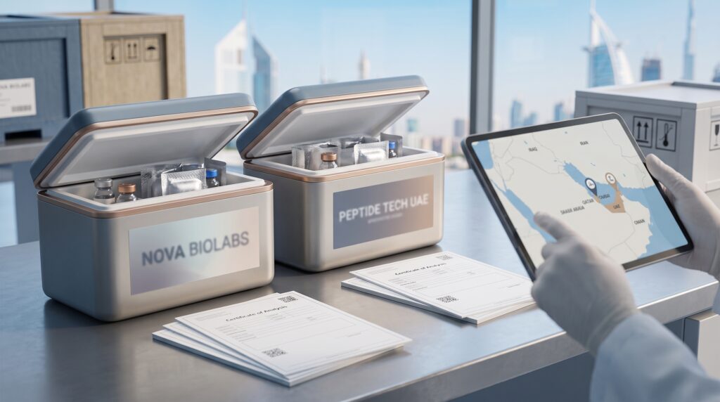 Nova Biolabs vs Peptide Tech UAE: 2026 Qatar Buyer Comparison
