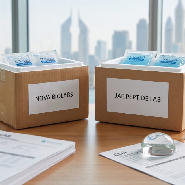 Nova Biolabs vs UAE Peptide Lab: GCC Buyer Comparison
