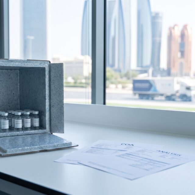 Peptide Purity Guide Abu Dhabi: Verifying Quality and Local Cold-Chain