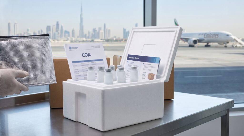How to Buy TB-500 in Saudi Arabia: Sourcing, COAs, and Cold-Chain Logistics