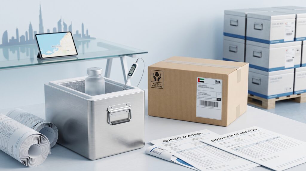 Wholesale Peptides Abu Dhabi: B2B Sourcing & COA Guide