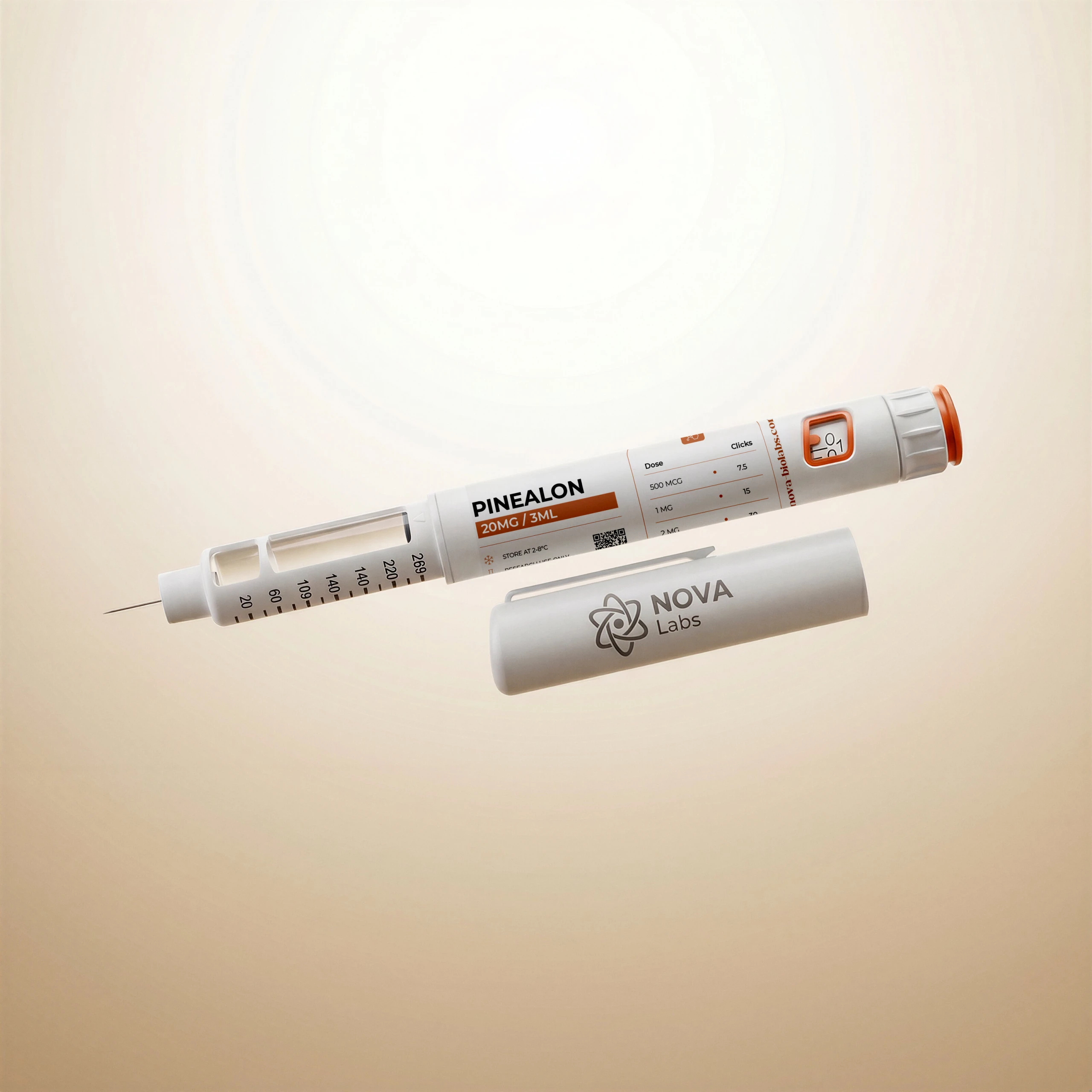 Pinealon Pen 20MG pen without cap - NOVA Labs