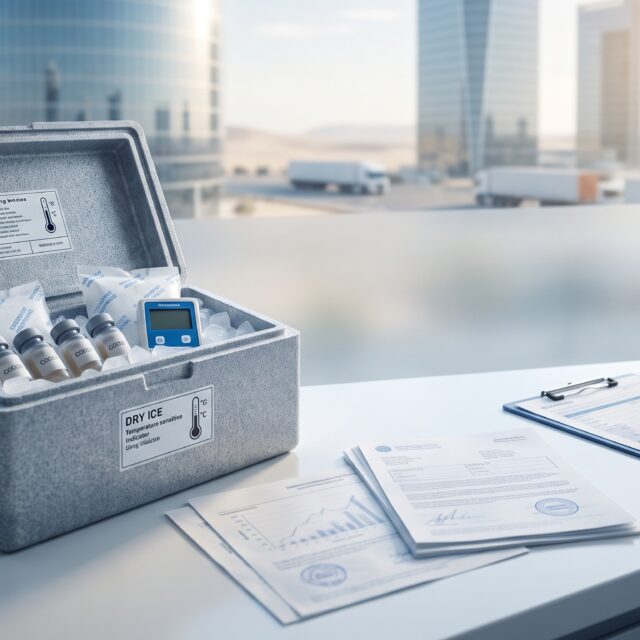 Cold Chain Peptide Delivery UAE: Defeating 45°C Heat for Research Integrity