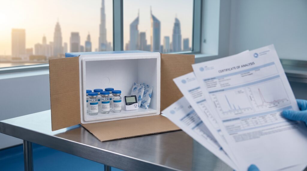 How Kuwait Buyers Verify HPLC Tested Peptides: COA & Logistics Guide
