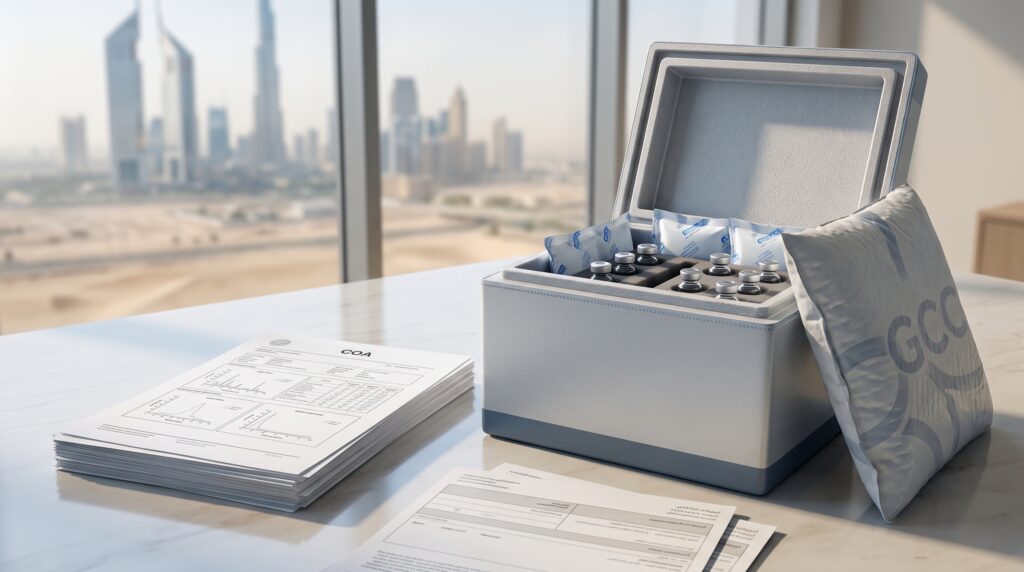 HPLC Tested Peptides in GCC: How to Read COA Documentation