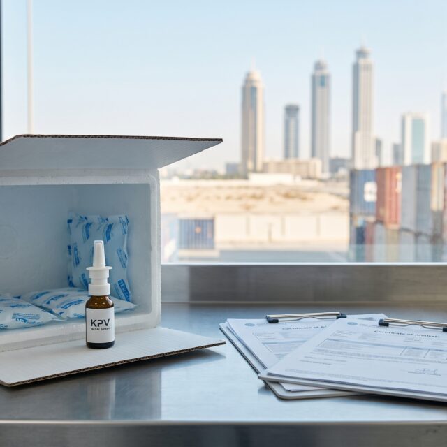 Buy KPV Nasal Spray in the UAE: Sourcing & Cold-Chain Guide