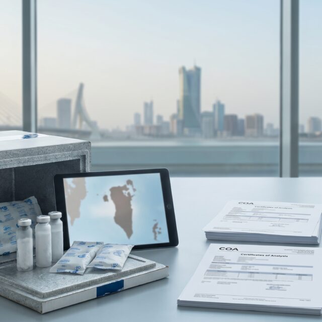Cold Chain Peptide Delivery Bahrain: Logistics, Packaging, and Transit