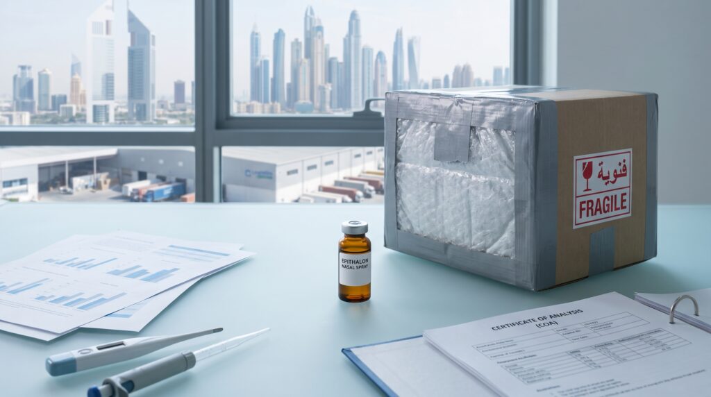 Epithalon Nasal Spray in the UAE: Format, Handling and Sourcing Guide