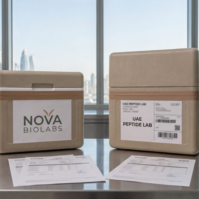Nova Biolabs vs UAE Peptide Lab: Bahrain Buyer Comparison