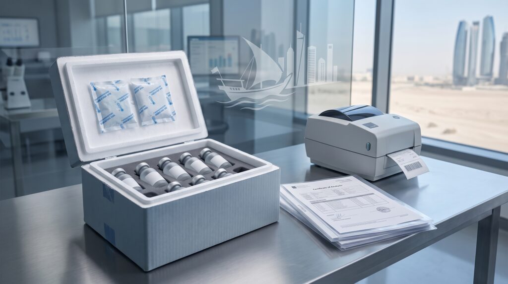 Where to Buy Semax in Kuwait: Supplier Evaluation & Cold-Chain Logistics